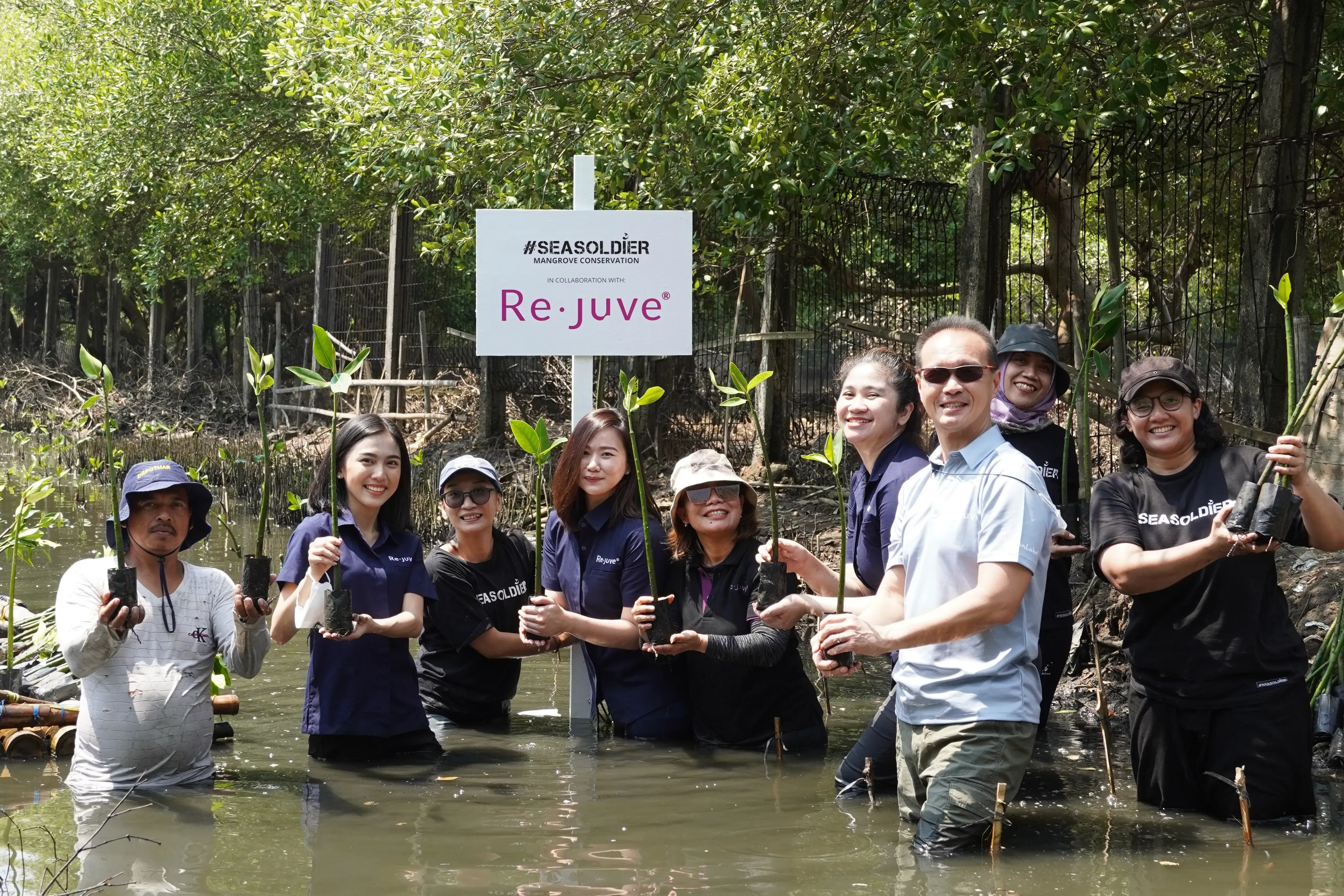 Re.juve Plants 2,500 Mangrove Seedlings Across Four Locations Through #GOODforEarth Campaign